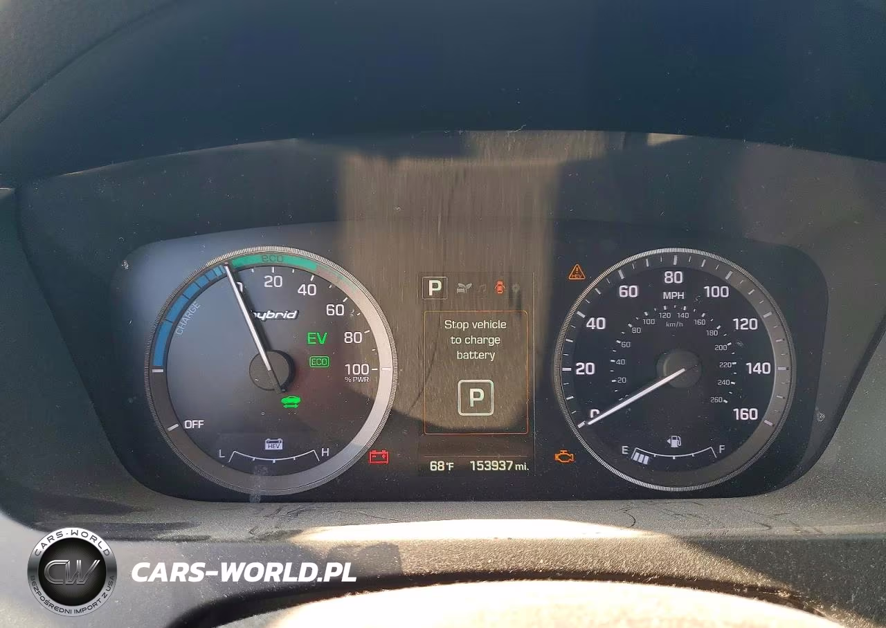 2016 Hyundai Sonata Hybrid Se VIN:KMHE24L16GA013427 - 9