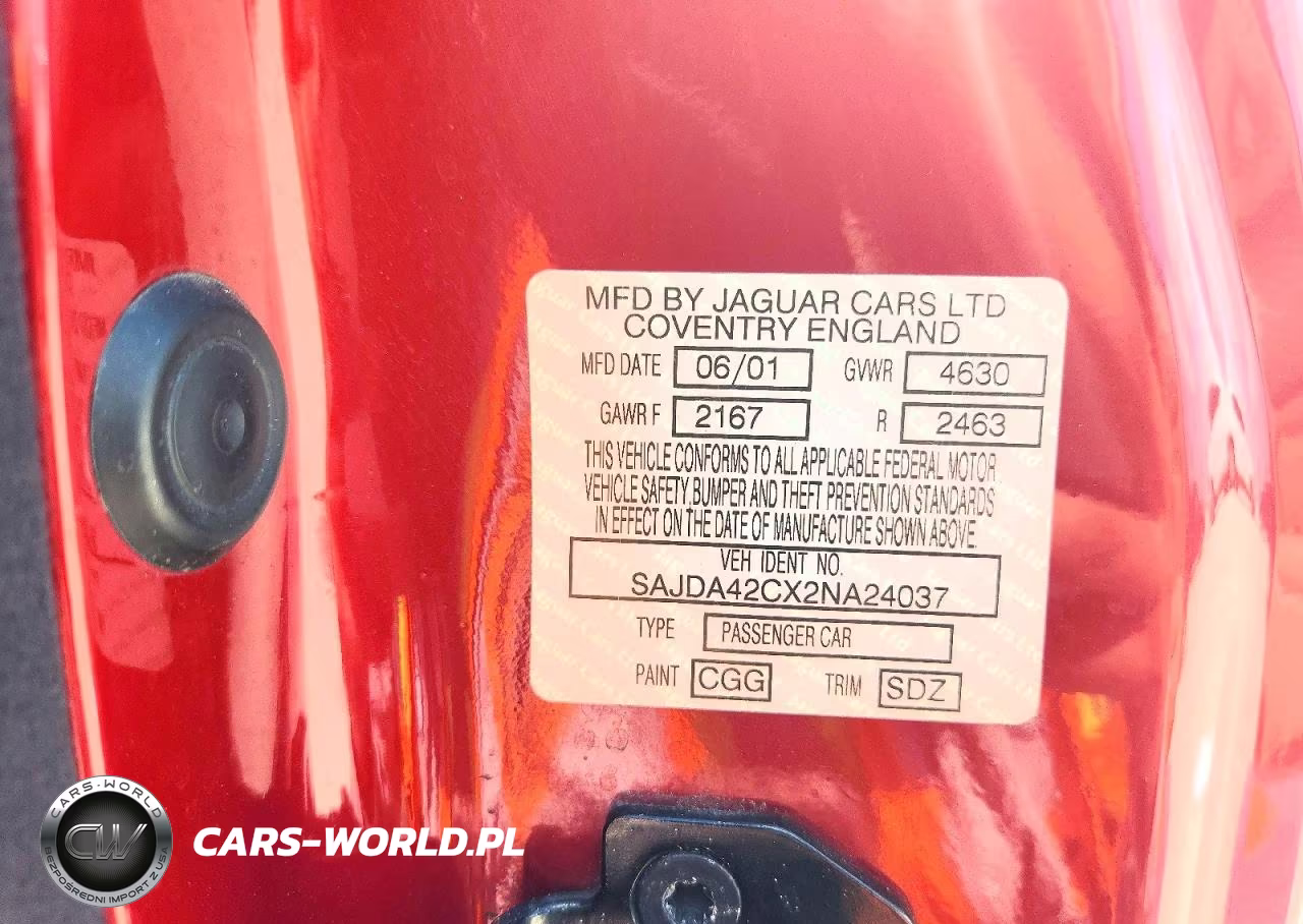 2002 Jaguar Xk8 VIN:SAJDA42CX2NA24037 - 12