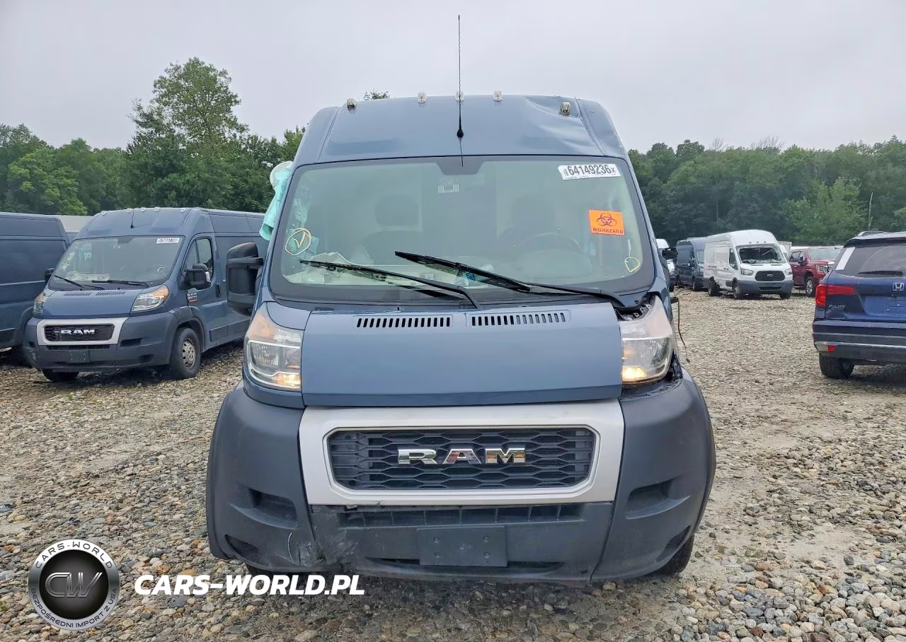 2021 Ram Promaster 3500 Delivery Van VIN:3C6FRVJG5ME503813 - 5