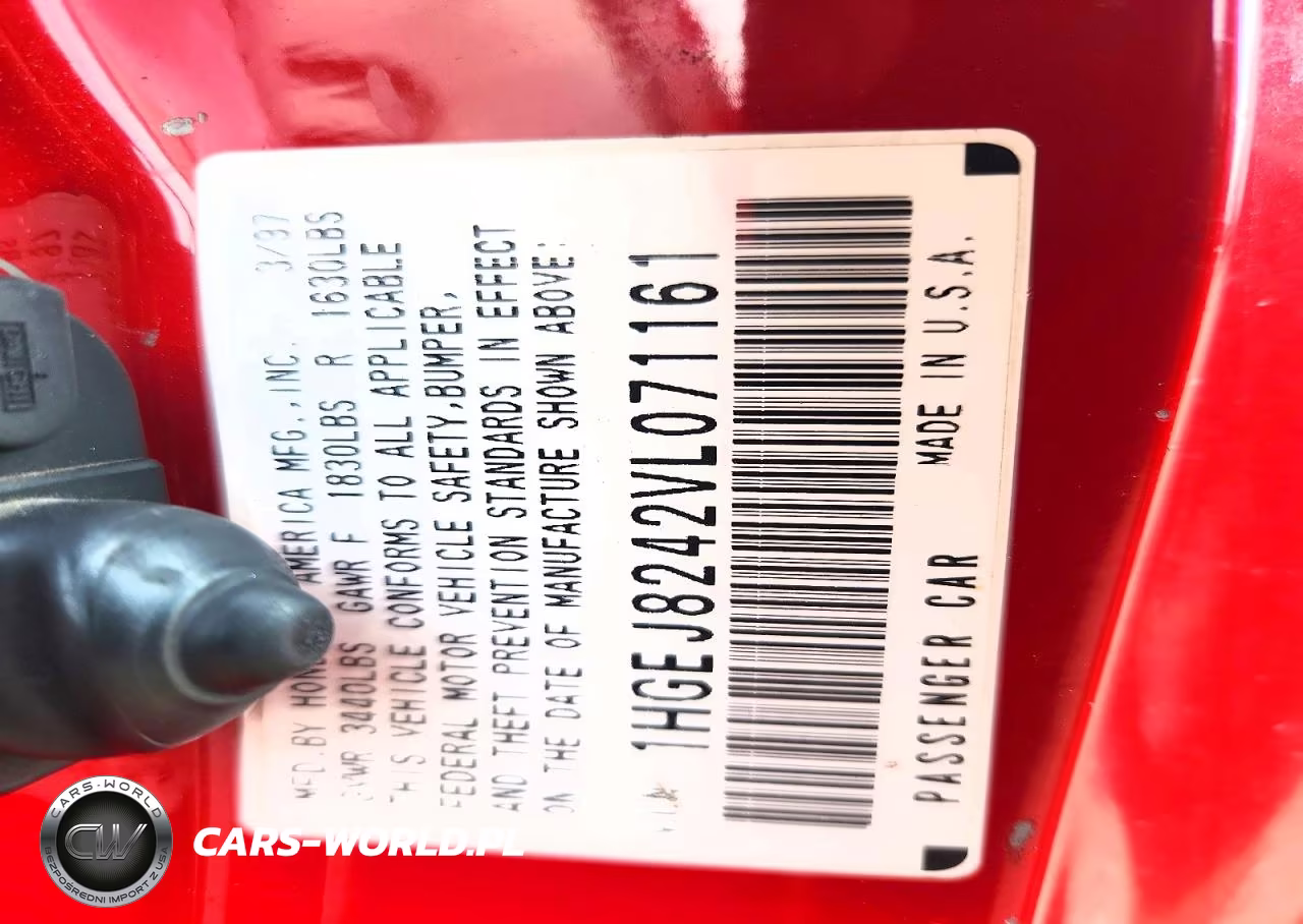 1997 Honda Civic VIN:1HGEJ8242VL071161 - 12