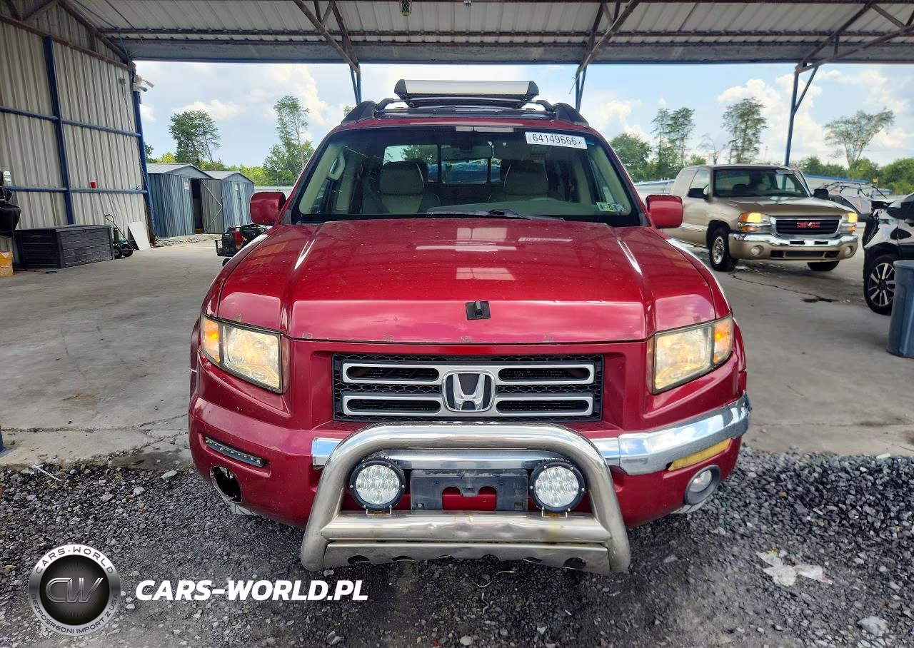 2006 Honda Ridgeline Rtl VIN:2HJYK16586H509839 - 5
