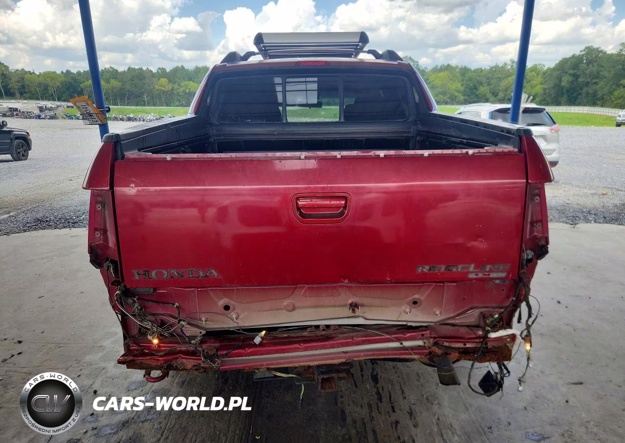 2006 Honda Ridgeline Rtl VIN:2HJYK16586H509839 - 6