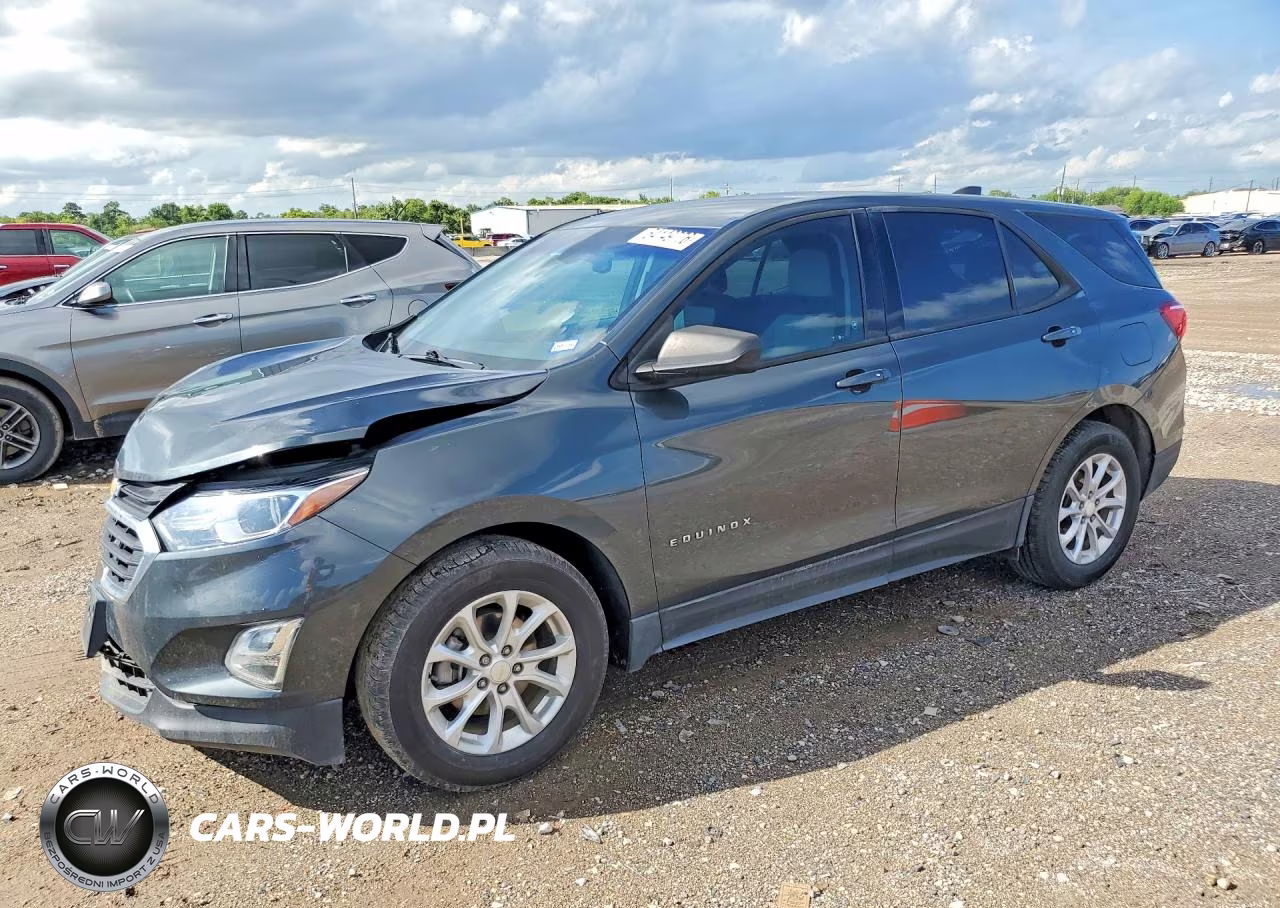 2018 Chevrolet Equinox Ls VIN:3GNAXHEV4JS619558 - 1