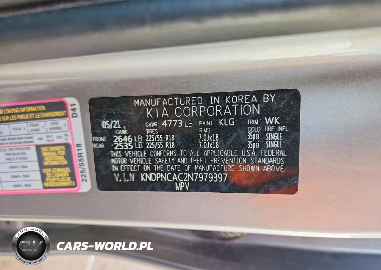 2022 Kia Sportage Ex VIN:KNDPNCAC2N7979397 - 13