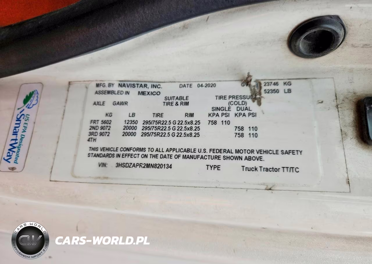 2021 International Lt625 Semi Truck VIN:3HSDZAPR2MN820134 - 12