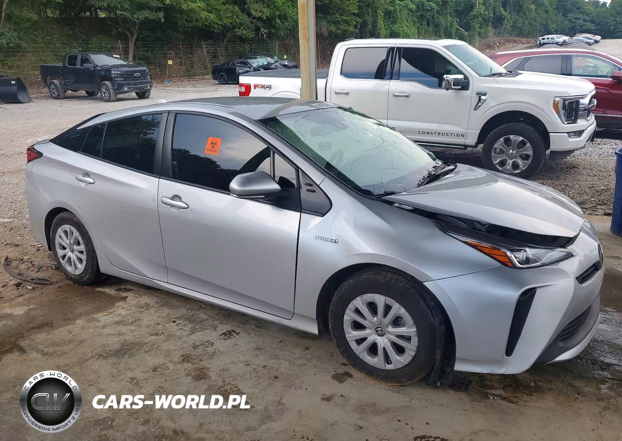 2021 Toyota Prius L Eco VIN:JTDKAMFU7M3146150 - 4
