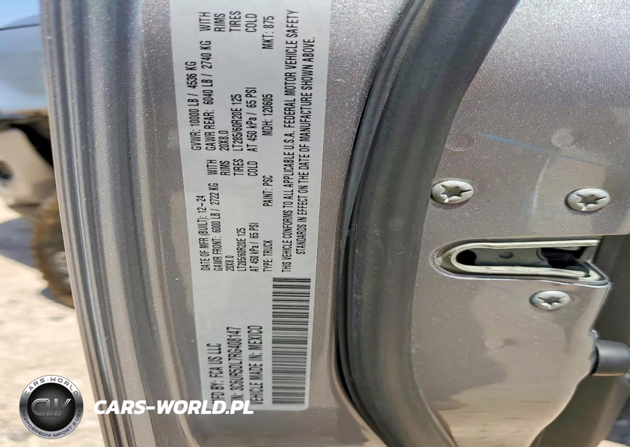 2024 Ram 2500 Big Horn VIN:3C6UR5DL7RG408147 - 12