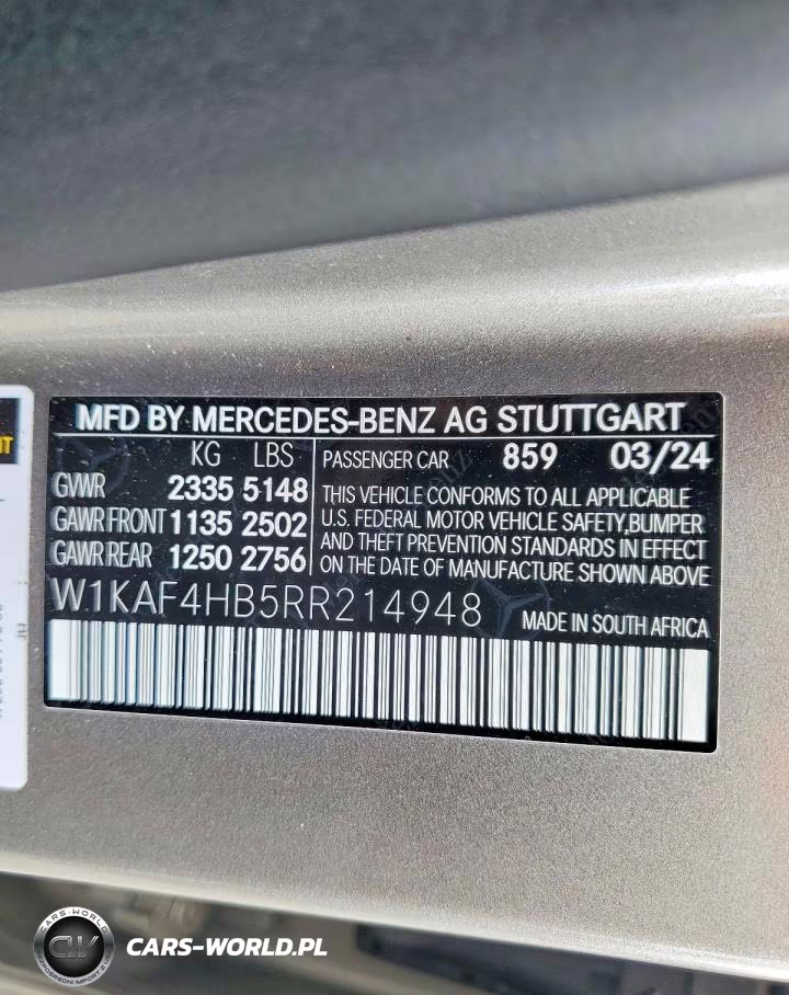 2024 Mercedes-Benz C 300 4Matic VIN:W1KAF4HB5RR214948 - 12