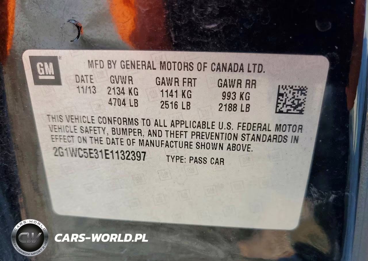 2014 Chevrolet Impala Limited Ltz VIN:2G1WC5E31E1132397 - 12