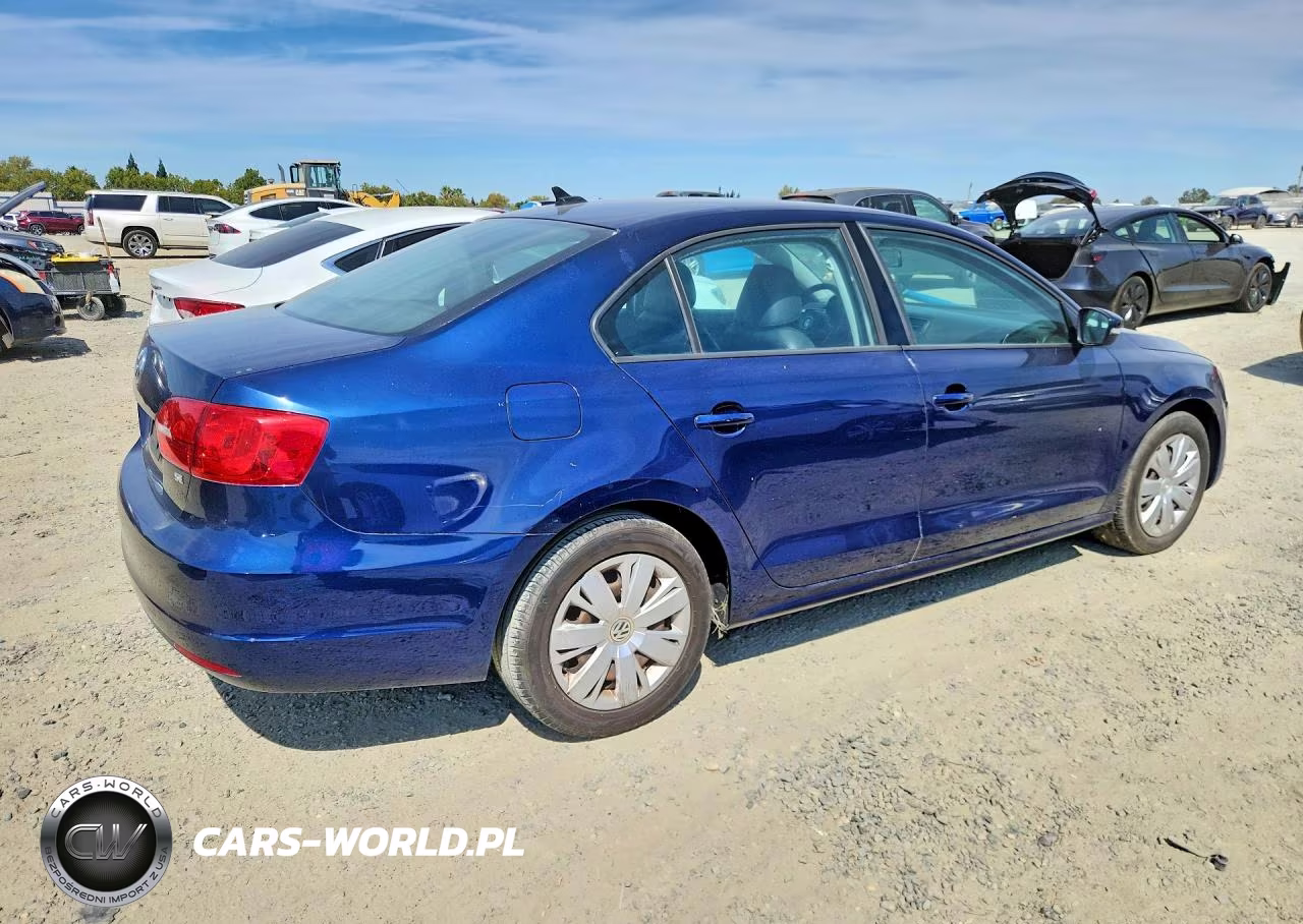 2014 Volkswagen Jetta Se VIN:3VWD17AJ6EM417915 - 3