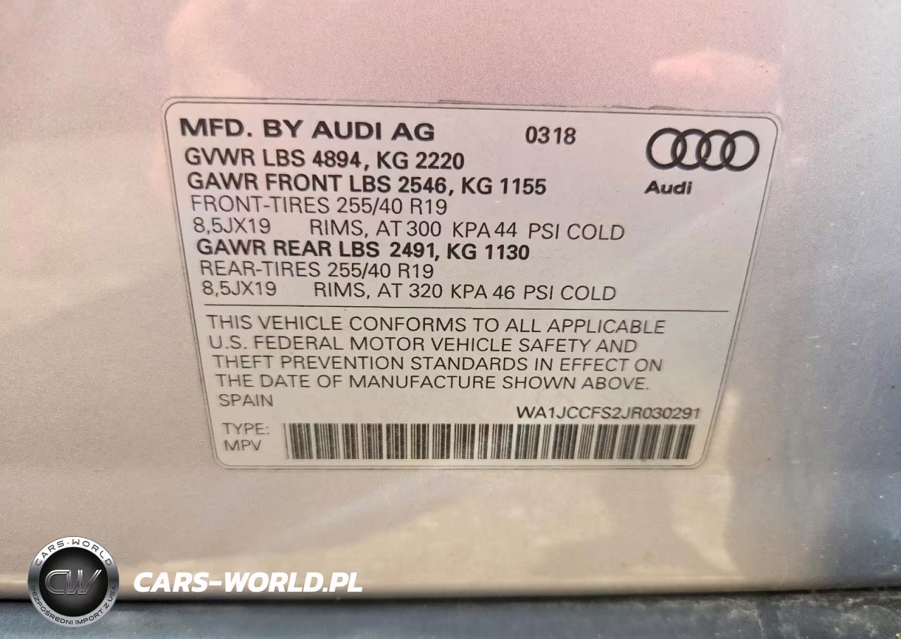 2018 Audi Q3 Premium Plus VIN:WA1JCCFS2JR030291 - 14