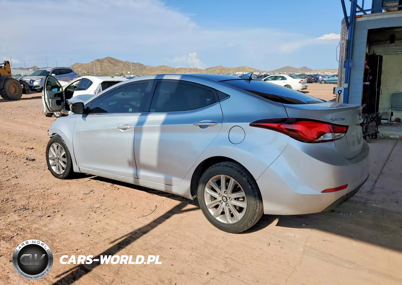 2015 Hyundai Elantra Se VIN:5NPDH4AE8FH553874 - 2