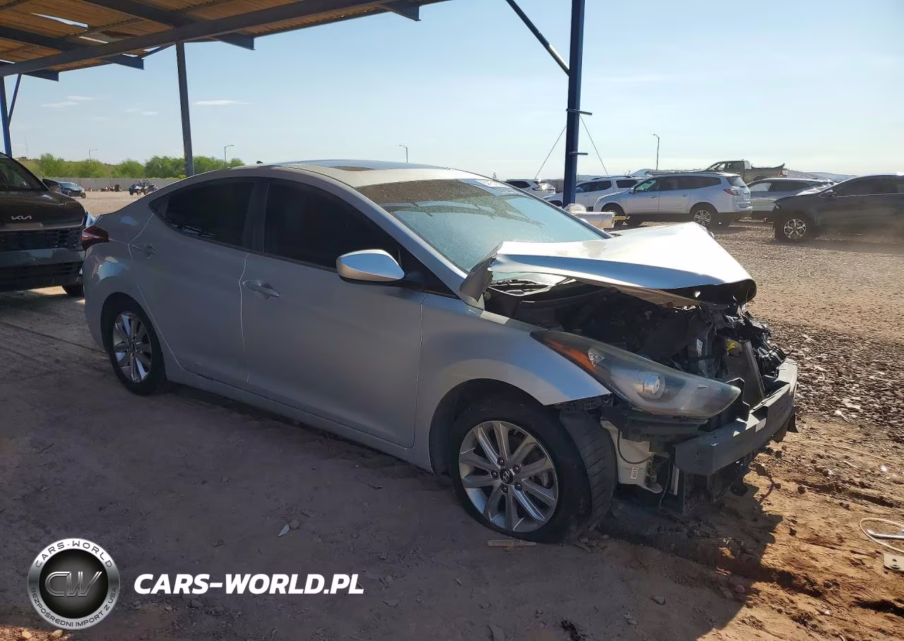 2015 Hyundai Elantra Se VIN:5NPDH4AE8FH553874 - 4