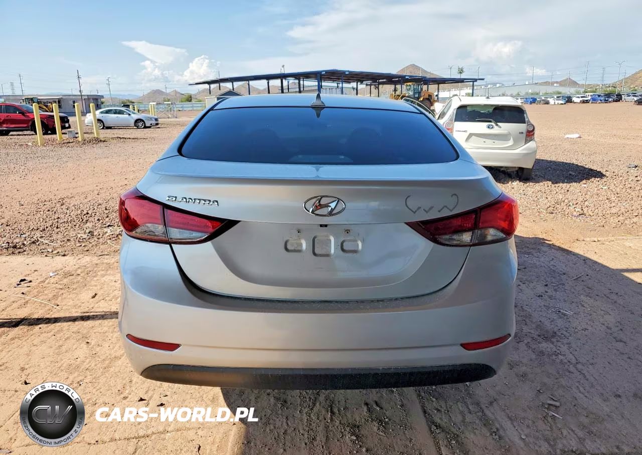 2015 Hyundai Elantra Se VIN:5NPDH4AE8FH553874 - 6