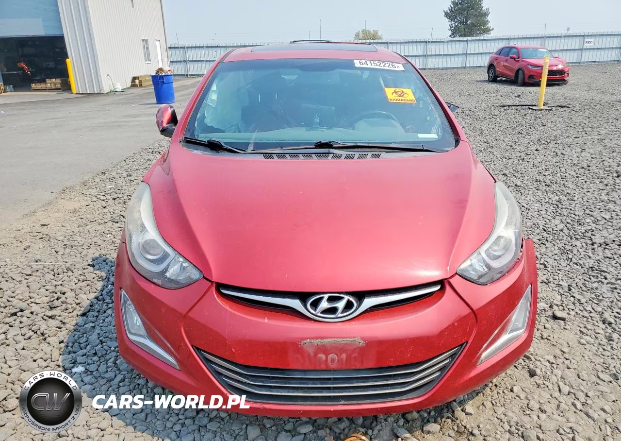 2014 Hyundai Elantra Sport VIN:KMHDH4AH9EU171069 - 5
