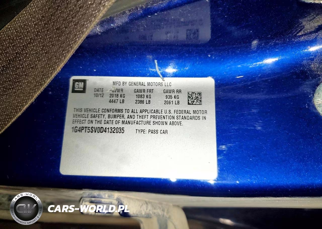 2013 Buick Verano Premium VIN:1G4PT5SV0D4132035 - 13