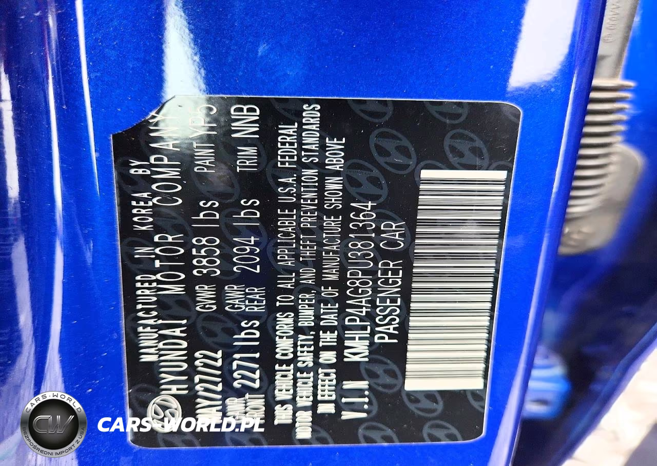 2023 Hyundai Elantra Limited VIN:KMHLP4AG8PU381364 - 12