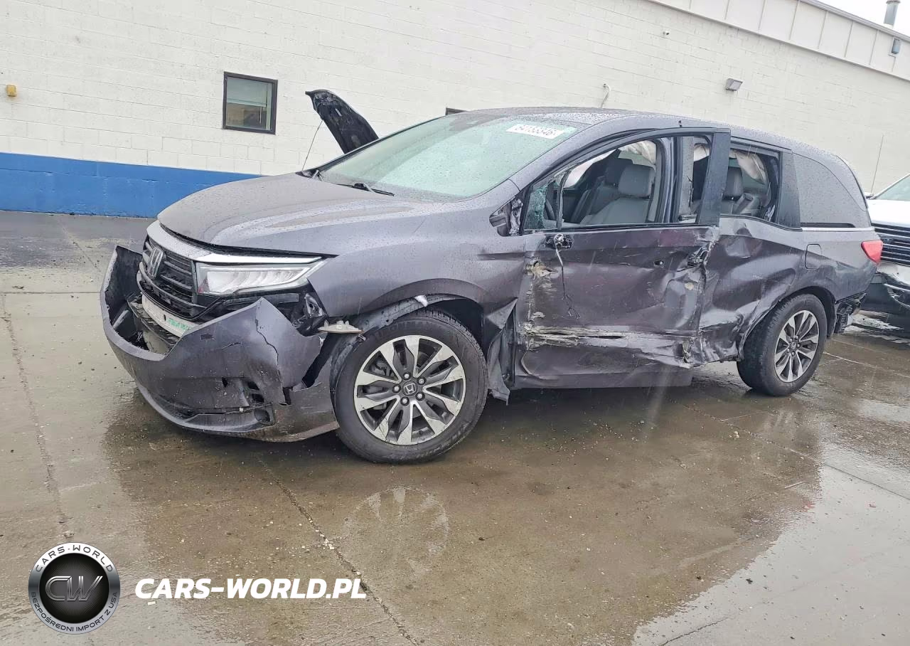2022 Honda Odyssey Exl VIN:5FNRL6H78NB027751 - 1