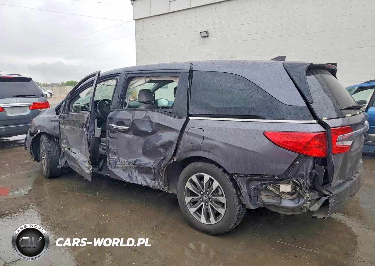 2022 Honda Odyssey Exl VIN:5FNRL6H78NB027751 - 2