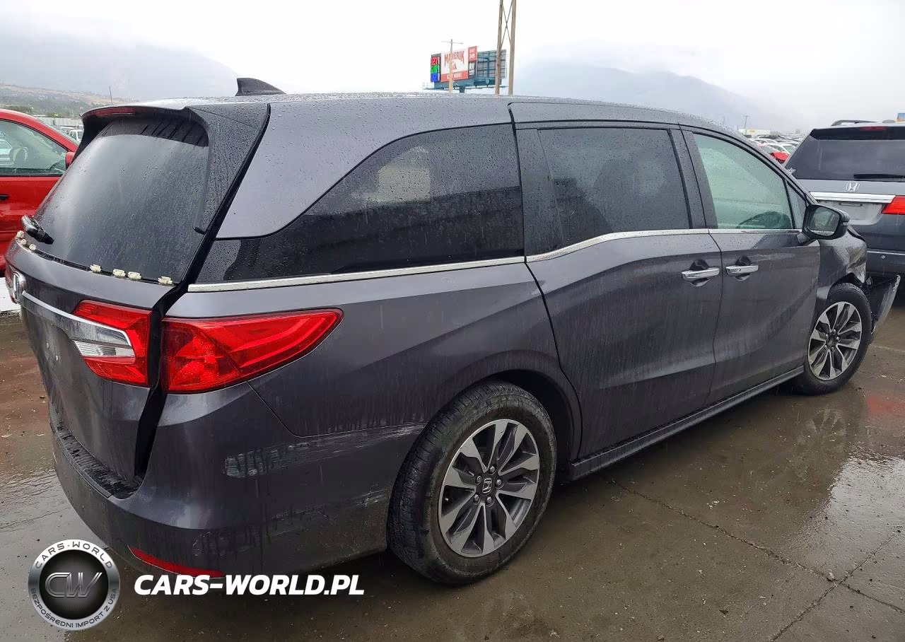 2022 Honda Odyssey Exl VIN:5FNRL6H78NB027751 - 3