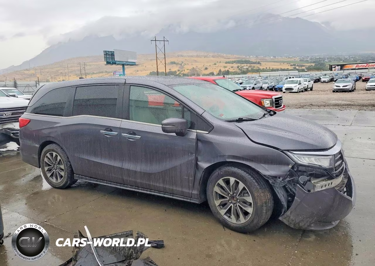 2022 Honda Odyssey Exl VIN:5FNRL6H78NB027751 - 4