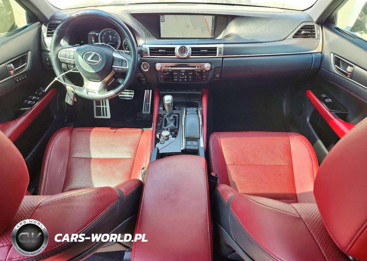 2017 Lexus Gs 350 F Sport VIN:JTHBZ1BL1HA009256 - 8