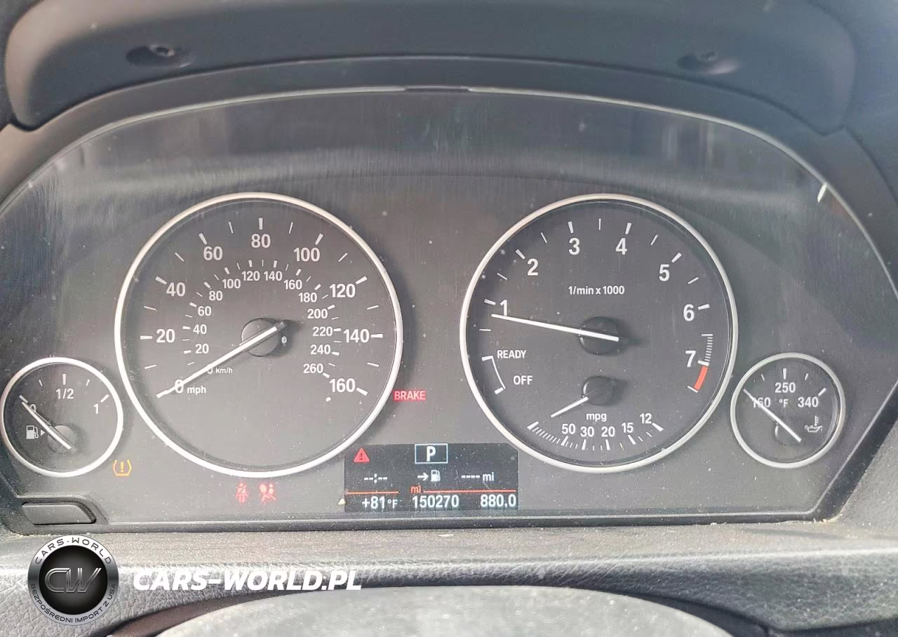 2014 BMW 328 I Sulev VIN:WBA3C1C54EK107126 - 9