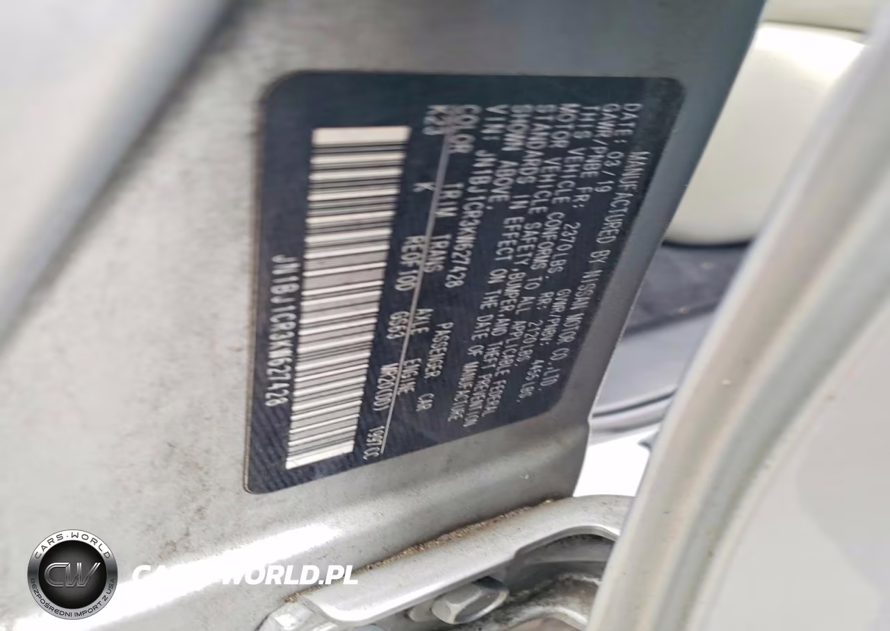 2019 Nissan Rogue Sport Sv VIN:JN1BJ1CR3KW627428 - 12
