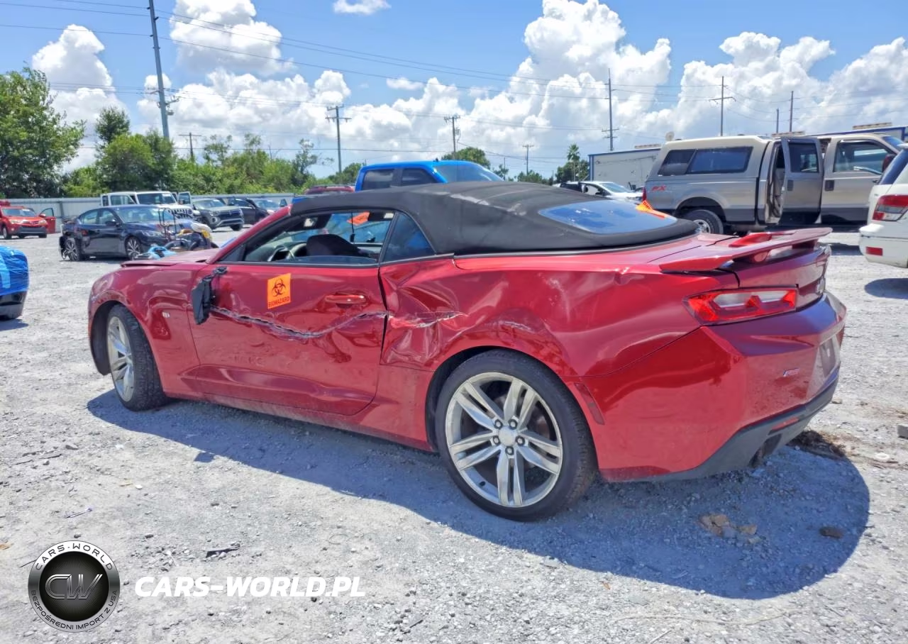 2016 Chevrolet Camaro Lt VIN:1G1FB3DS3G0177663 - 2