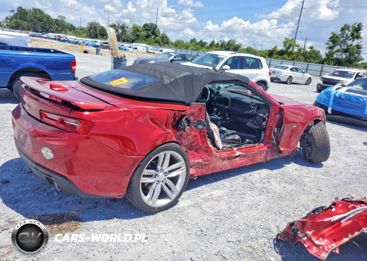 2016 Chevrolet Camaro Lt VIN:1G1FB3DS3G0177663 - 3