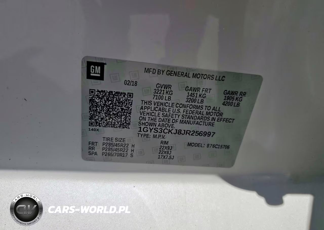 2018 Cadillac Escalade Premium Luxury VIN:1GYS3CKJ8JR256997 - 13