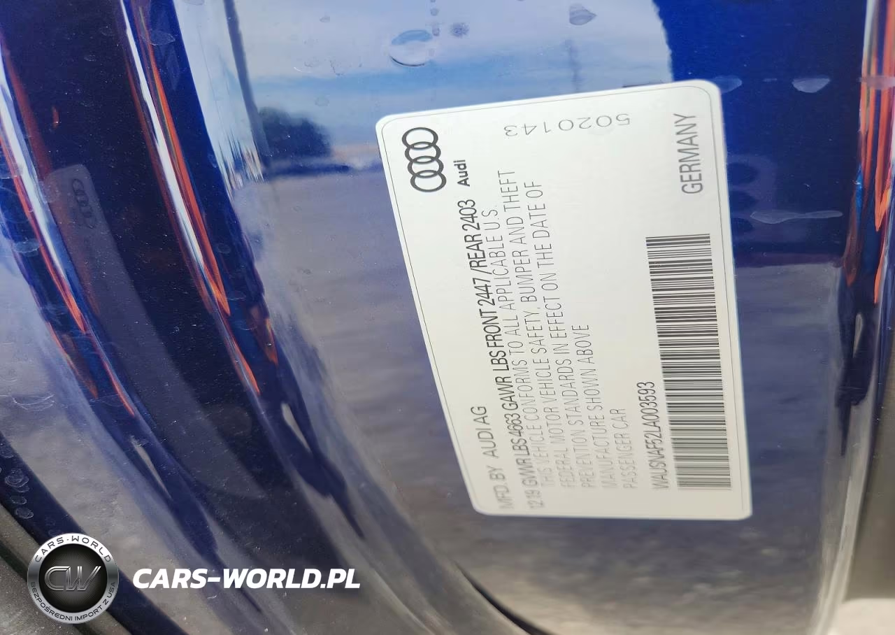 2020 Audi A5 Premium VIN:WAUSNAF52LA003593 - 13