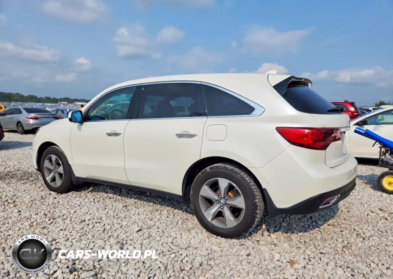 2014 Acura Mdx VIN:5FRYD4H20EB029672 - 2