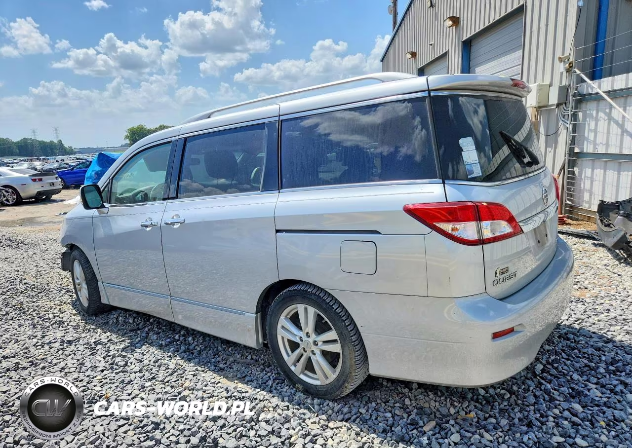 2012 Nissan Quest 3.5 S VIN:JN8AE2KP0C9041728 - 2