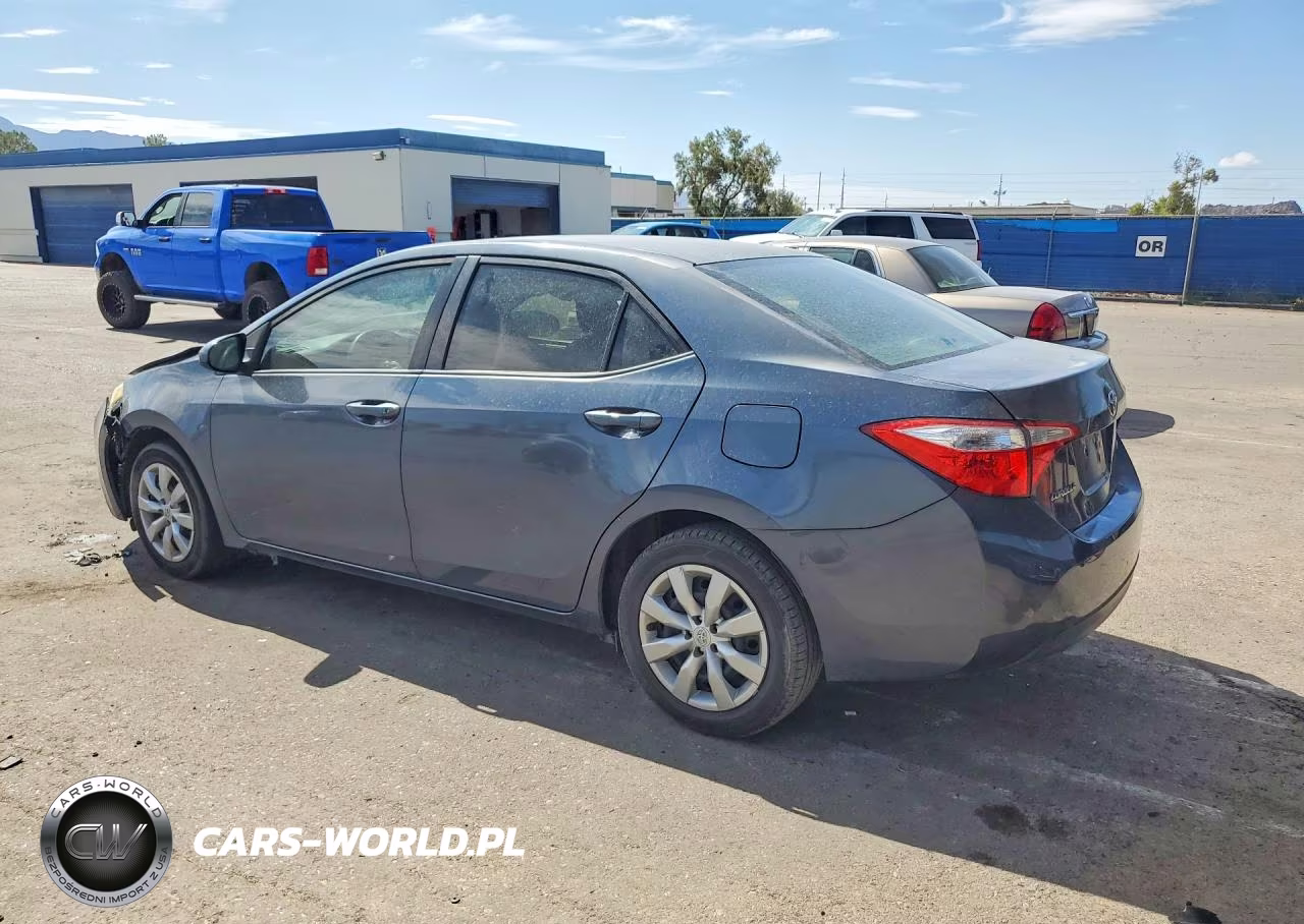 2016 Toyota Corolla Le VIN:5YFBURHE9GP525799 - 2