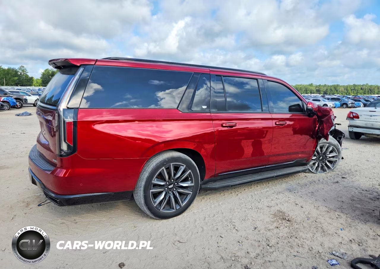2021 Cadillac Escalade Esv Sport Platinum VIN:1GYS4RKL6MR490609 - 3