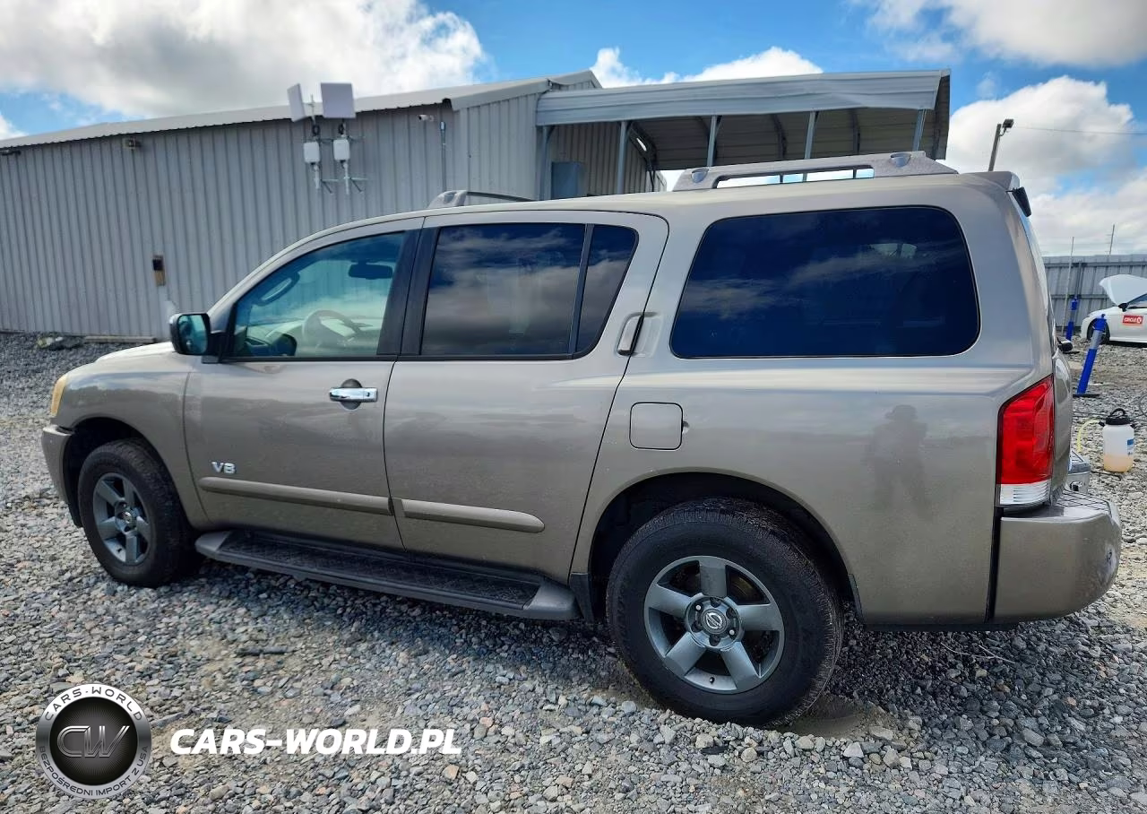 2006 Nissan Armada Se VIN:5N1AA08A76N715895 - 2