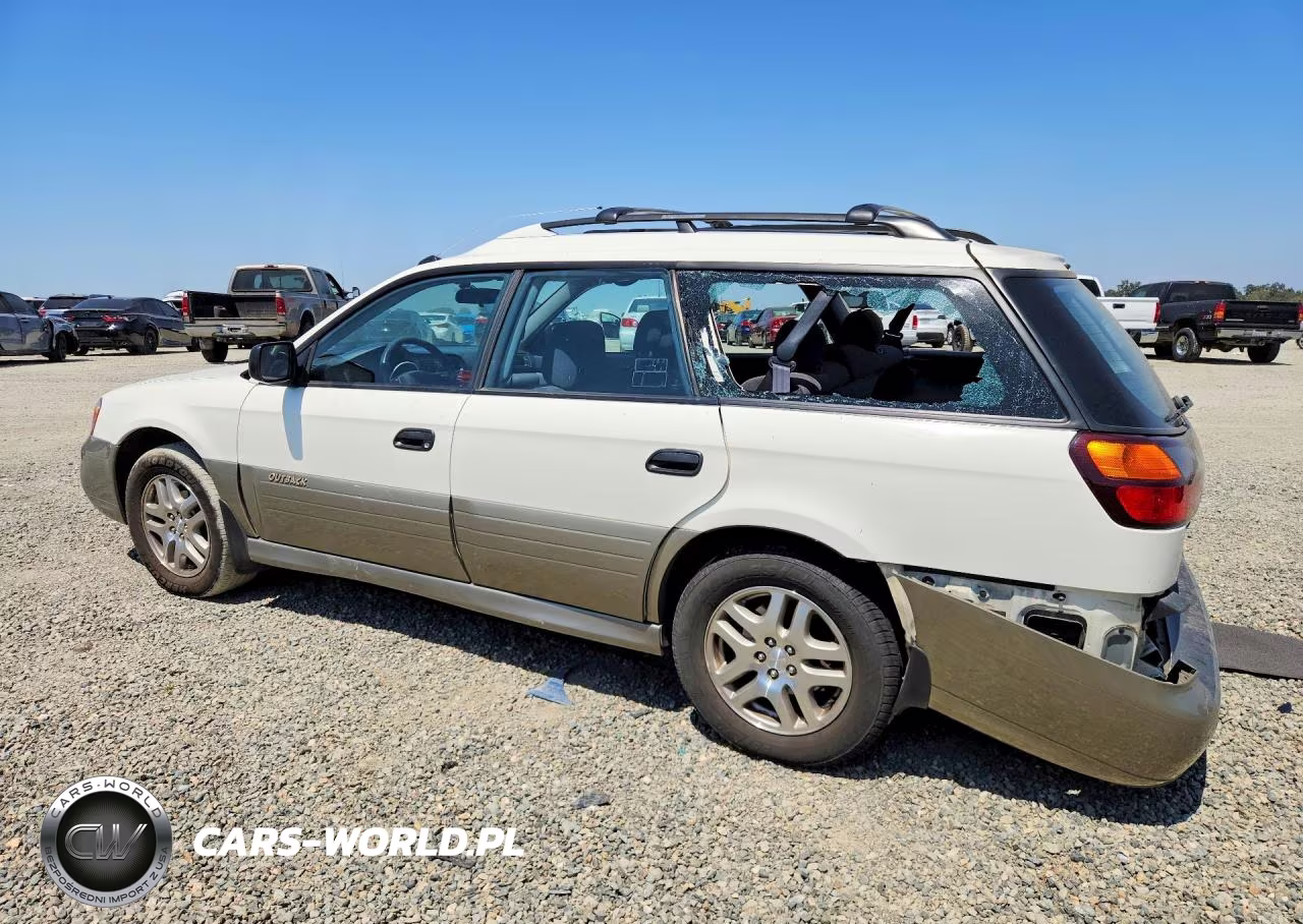2000 Subaru Legacy Outback Awp VIN:4S3BH6753Y7633732 - 2
