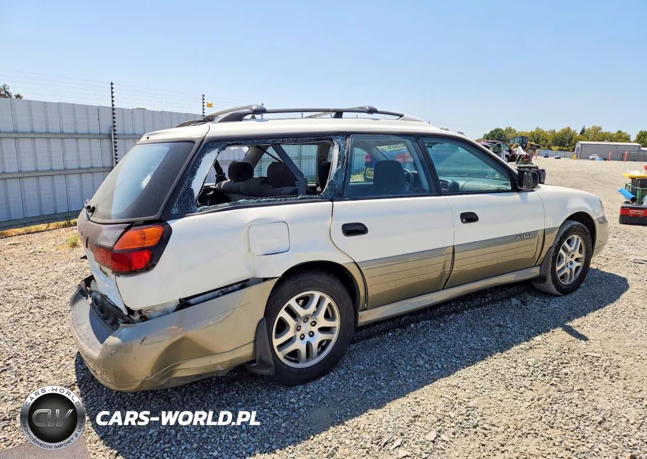 2000 Subaru Legacy Outback Awp VIN:4S3BH6753Y7633732 - 3