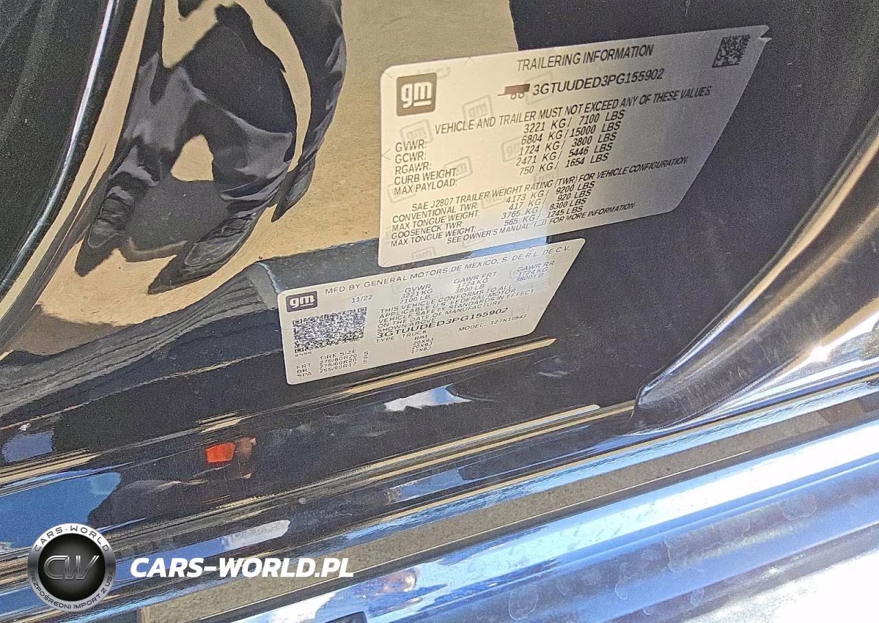 2023 GMC Sierra K1500 Slt VIN:3GTUUDED3PG155902 - 12