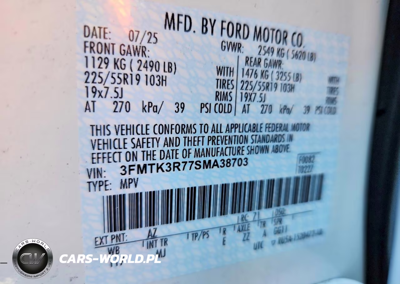 2025 Ford Mustang Mach-E Premium VIN:3FMTK3R77SMA38703 - 13