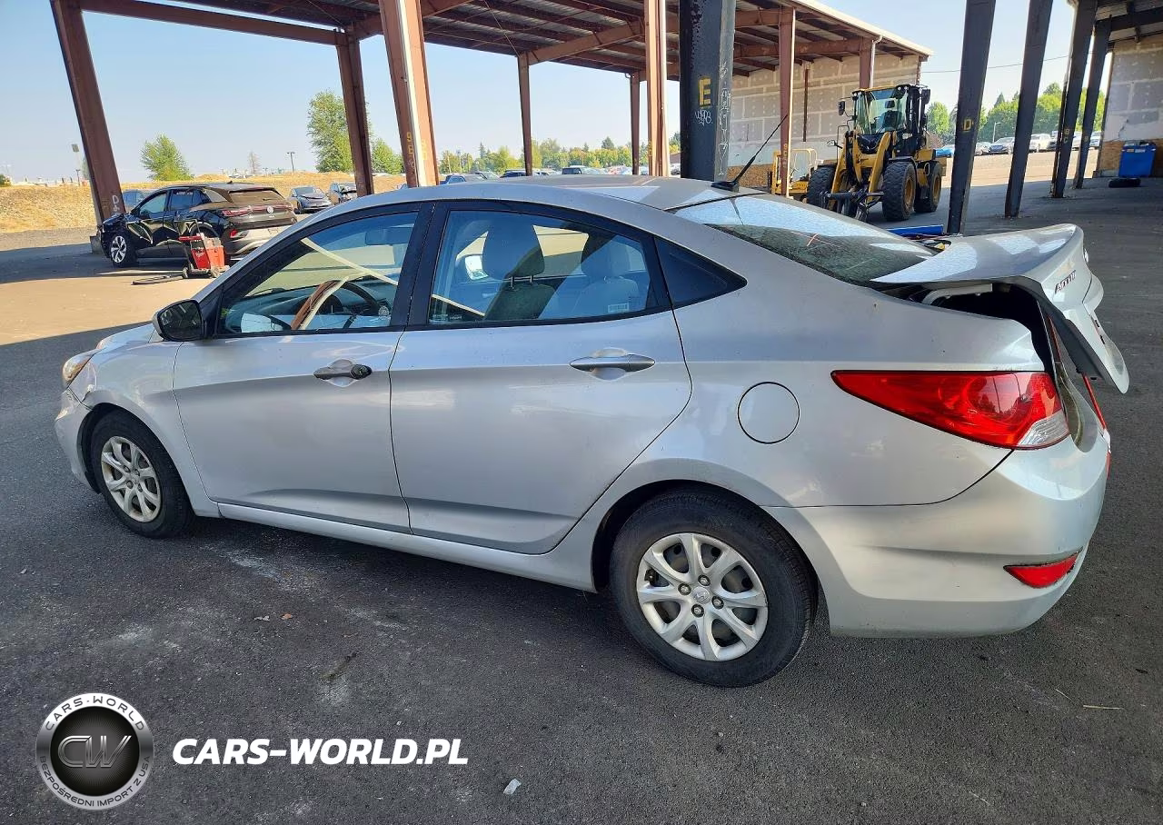 2014 Hyundai Accent Gls VIN:KMHCT4AE2EU672448 - 2