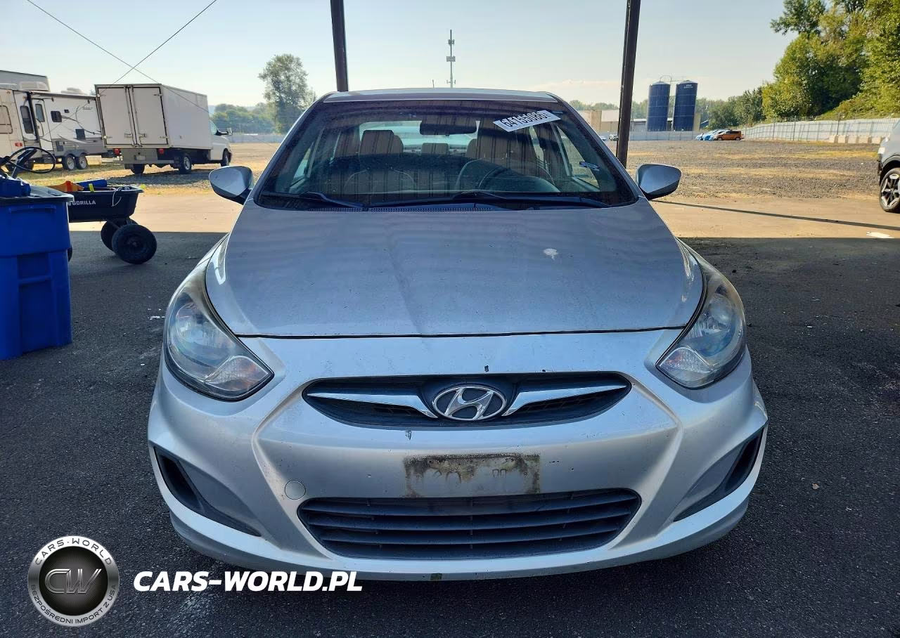 2014 Hyundai Accent Gls VIN:KMHCT4AE2EU672448 - 5