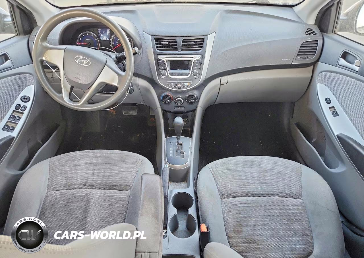 2014 Hyundai Accent Gls VIN:KMHCT4AE2EU672448 - 8