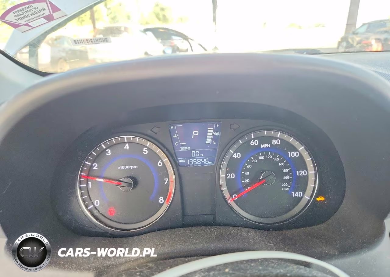 2014 Hyundai Accent Gls VIN:KMHCT4AE2EU672448 - 9