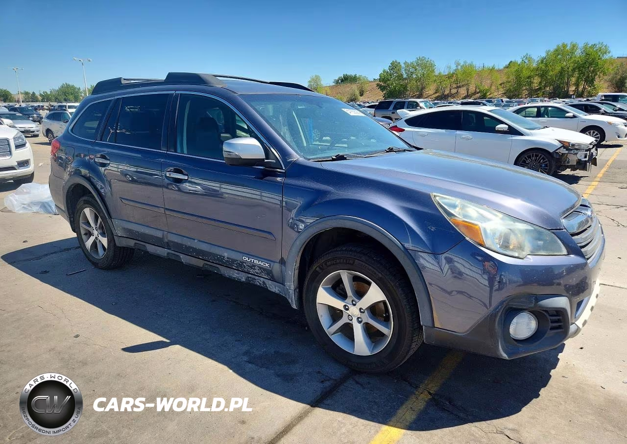 2014 Subaru Outback 2.5I Limited VIN:4S4BRBPCXE3228499 - 4