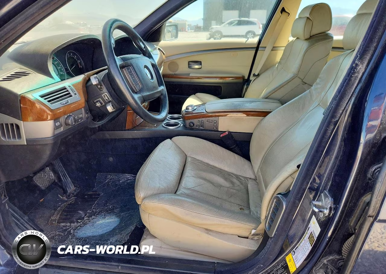 2007 BMW 750I VIN:WBAHL835X7DT09989 - 7