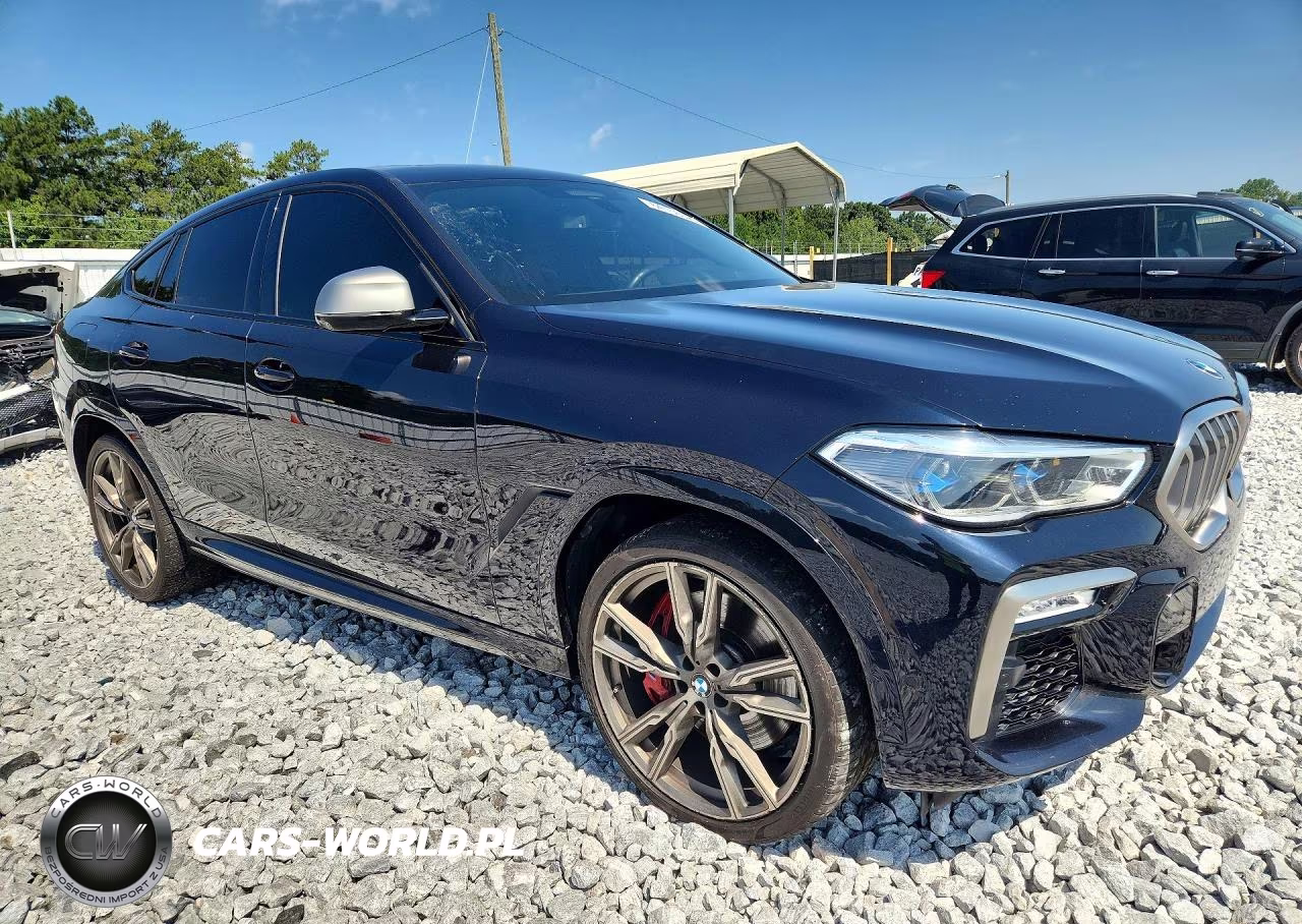 2021 BMW X6 M50I VIN:5UXCY8C03M9E36666 - 4