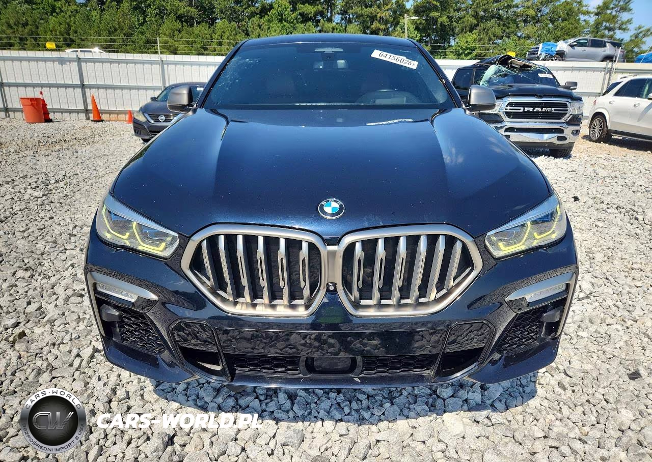 2021 BMW X6 M50I VIN:5UXCY8C03M9E36666 - 5