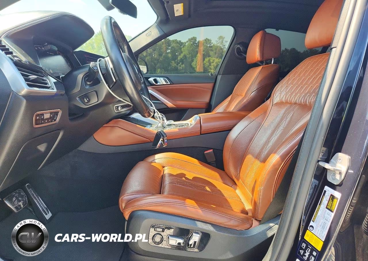 2021 BMW X6 M50I VIN:5UXCY8C03M9E36666 - 7